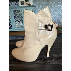 Vivienne Westwood Freed Boots with Heart-Shaped Buckle Sz. 41